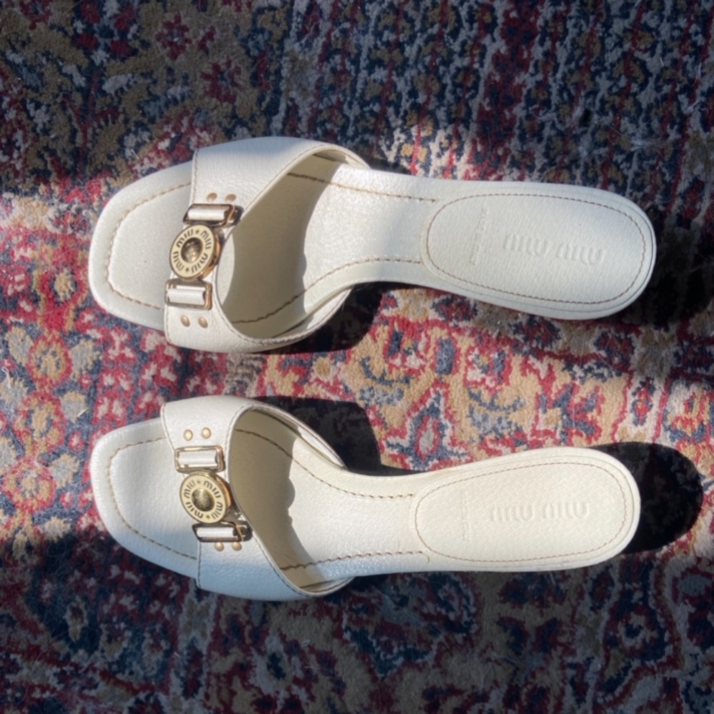 Miu Miu vintage kitten heels